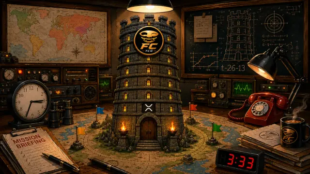 Fuzzy Tower mission briefing and tower map
